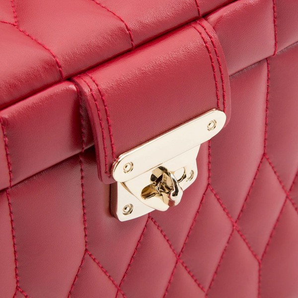 Wolf Caroline Medium Jewelry Case Red 329772
