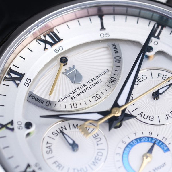 Waldhoff Multimatic Diamond Silver 03A - 42.5mm