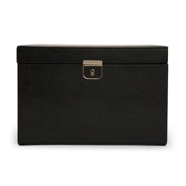 Wolf Palermo Large Jewelry Box Black Anthracite 213002