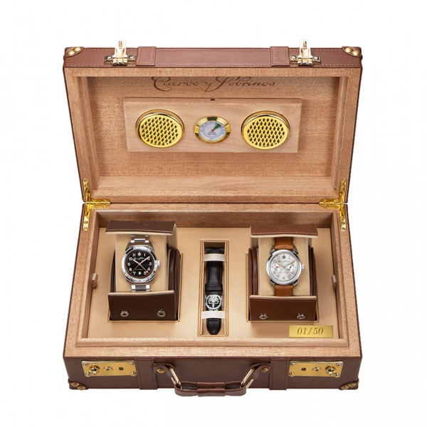 Cuervo y Sobrinos Historiador Hemingway HEM-SET (3193.1A, 3192B.1N) - 40mm
