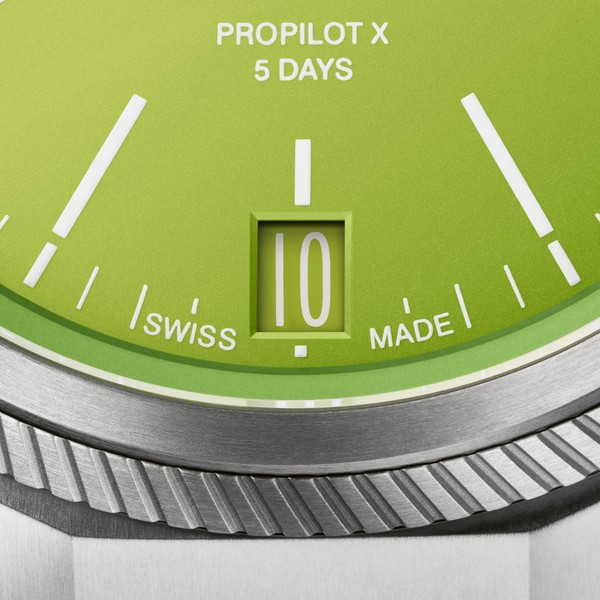 Oris Propilot X Kermit Edition 01 400 7778 7157-Set - 39mm