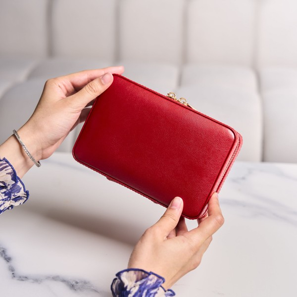 Wolf Palermo Zip Case Red 213672