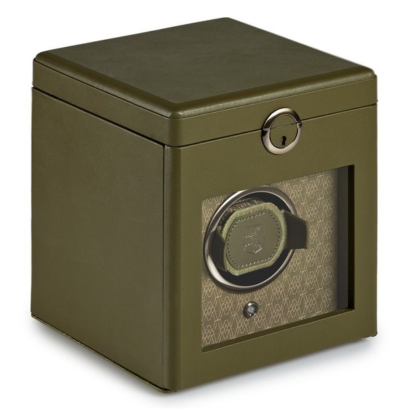 Wolf Earth Single Watch Winder Olive 190341