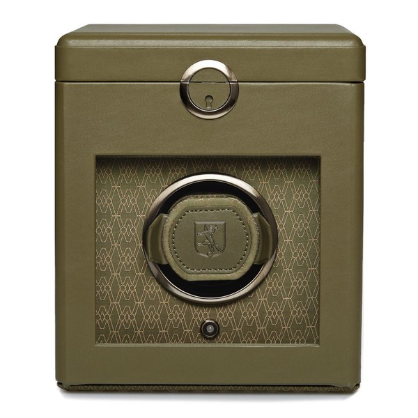 Wolf Earth Single Watch Winder Olive 190341