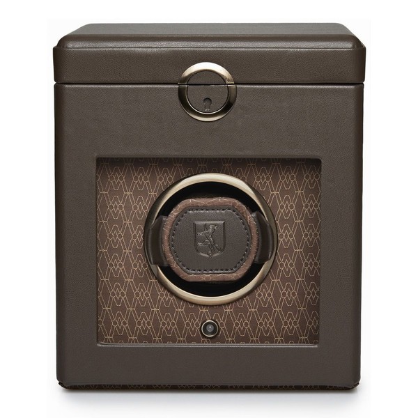 Wolf Earth Single Watch Winder Coffee 190306