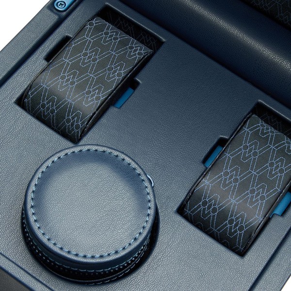 Wolf Earth Single Watch Winder Midnight Blue 190317