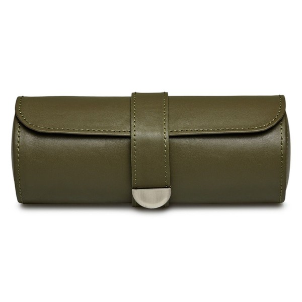 Wolf Earth Triple Watch Roll Olive 190641