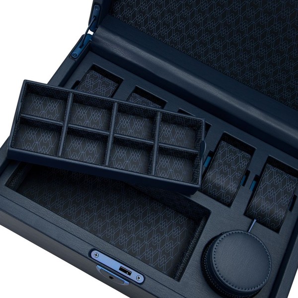 Wolf Earth 5 Piece Watch Box with Storage 190917