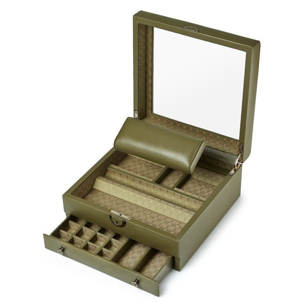 Wolf Earth Watch Stand Box Olive 190741