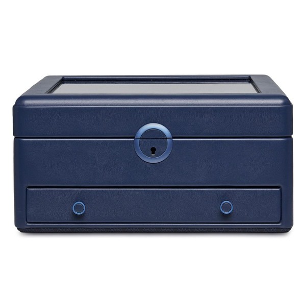 Wolf Earth Watch Stand Box Midnight Blue 190717