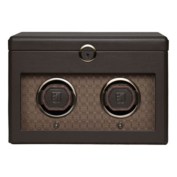 Wolf Earth Double Watch Winder Coffee 190406
