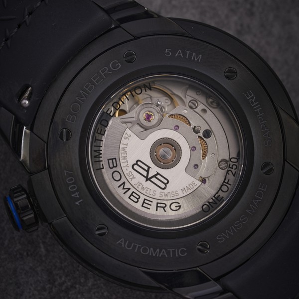 Bomberg BB-01 Automatic Spartan Blue CT43APBA.31-1.11 - 43mm