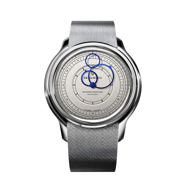 Beaubleu Seconde Française 19.24 White Ivory Steel Strap - 39mm