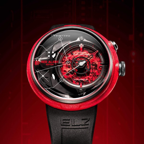 The Electricianz The Red Alert Edition - 44mm