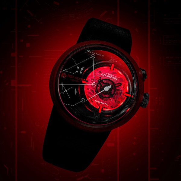 The Electricianz The Red Alert Edition - 44mm