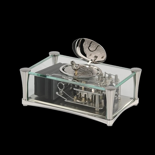 Reuge Enchanting Bird Black
