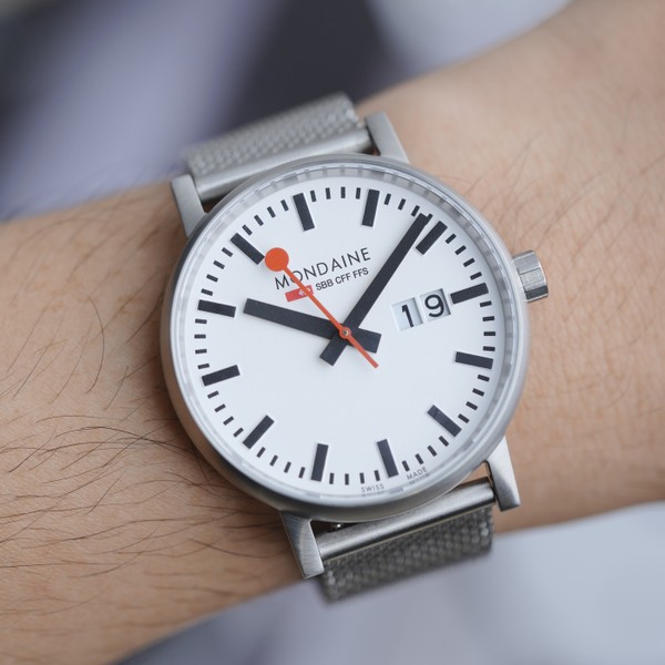 Mondaine Evo2 Stainless Steel Watch MSE.40210.SM - 40mm