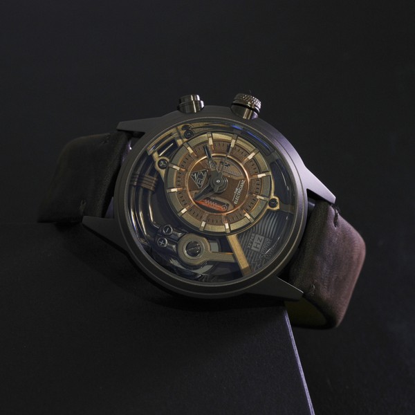 The Electricianz The Brown Z Leather ZZ-A4C/01-CLC - 45mm