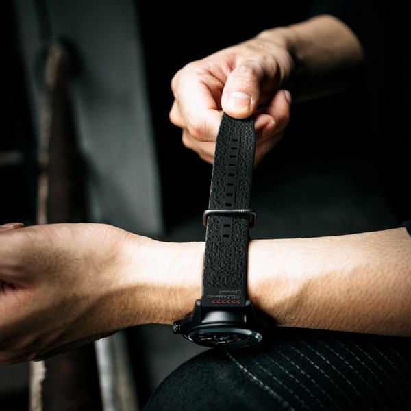 The Electricianz The Dark Z New Black Rubber ZZ-A3C/05-CRD - 45mm