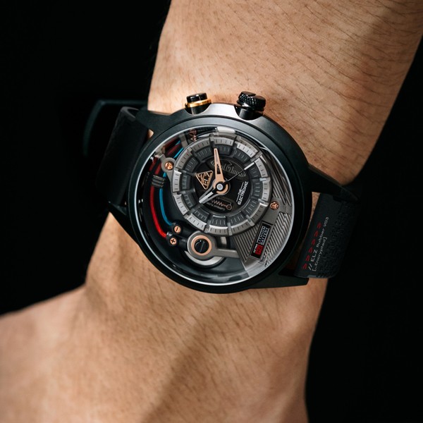 The Electricianz The Dark Z New Black Rubber ZZ-A3C/05-CRD - 45mm