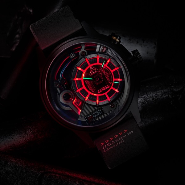 The Electricianz The Dark Z New Black Rubber ZZ-A3C/05-CRD - 45mm