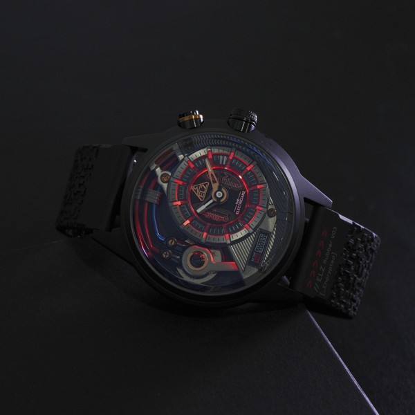 The Electricianz The Dark Z New Black Rubber ZZ-A3C/05-CRD - 45mm