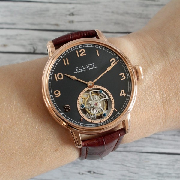 Poljot International Tourbillon 3400.XVIII 3400.T-XVIII-SG - 42mm