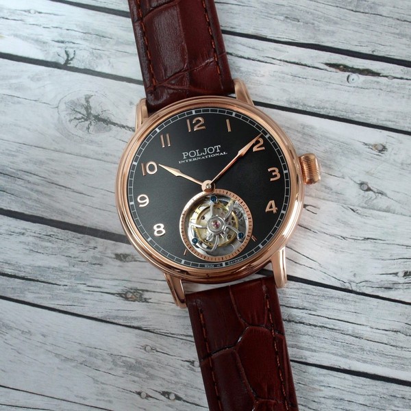 Poljot International Tourbillon 3400.XVIII 3400.T-XVIII-SG - 42mm