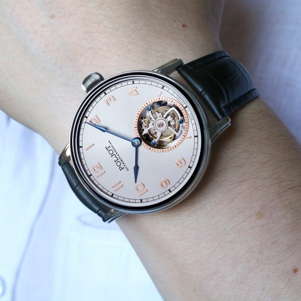 Poljot International Tourbillon 3400.XVIII 3400.T-XVIII-SS - 42mm