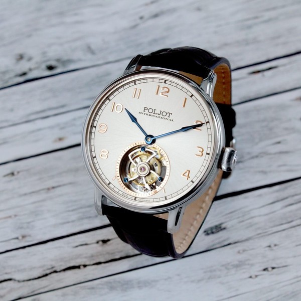 Poljot International Tourbillon 3400.XVIII 3400.T-XVIII-SS - 42mm