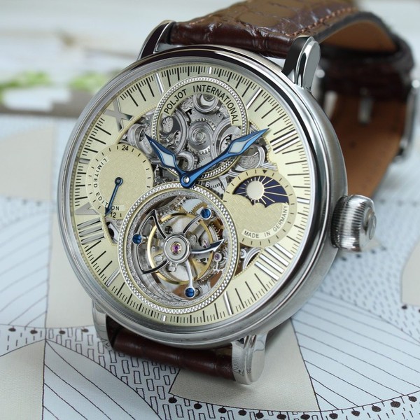 Poljot International Tourbillon Osem 3360.T88-C - 43mm