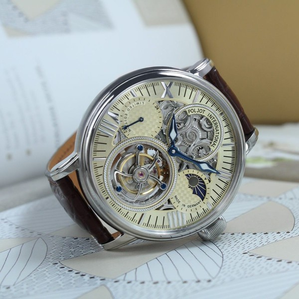 Poljot International Tourbillon Osem 3360.T88-C - 43mm