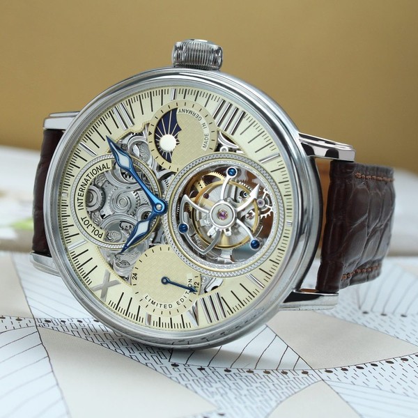 Poljot International Tourbillon Osem 3360.T88-C - 43mm