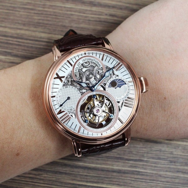 Poljot International Tourbillon Osem 3360.T88-SR - 43mm