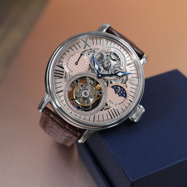 Poljot International Tourbillon Osem 3360.T88R - 43mm