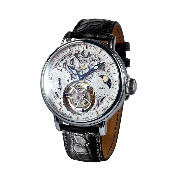 Poljot International Tourbillon Skeleton Gold 3360.T555WG-S - 43mm