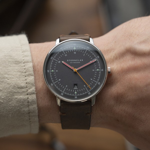 Sternglas Hamburg Neugraphit Quartz S01-HH39-VI11 - 42mm