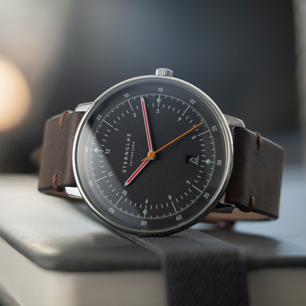 Sternglas Hamburg Neugraphit Quartz S01-HH39-VI11 - 42mm