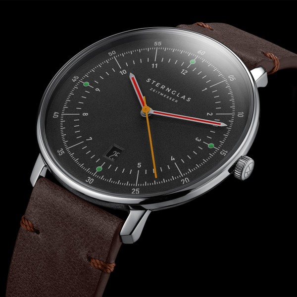 Sternglas Hamburg Neugraphit Quartz S01-HH39-VI11 - 42mm