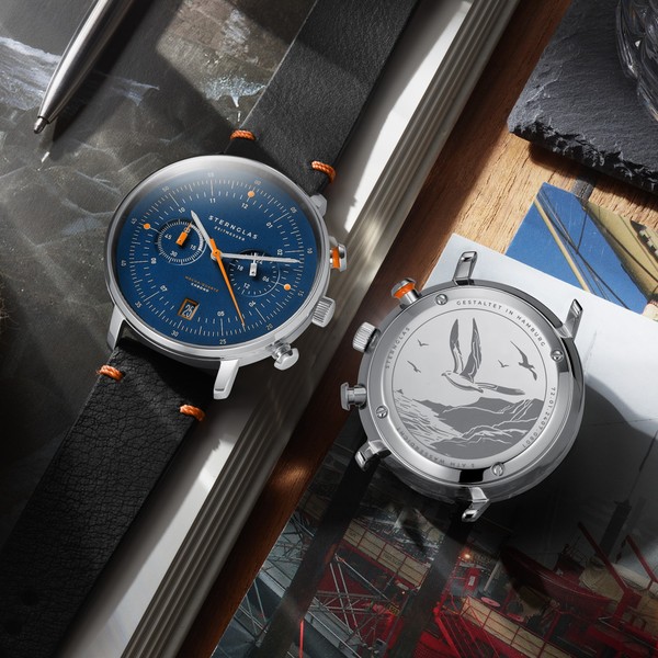 Sternglas Hamburg Chrono Edition Küste S01-HC06-EB05 - 42mm