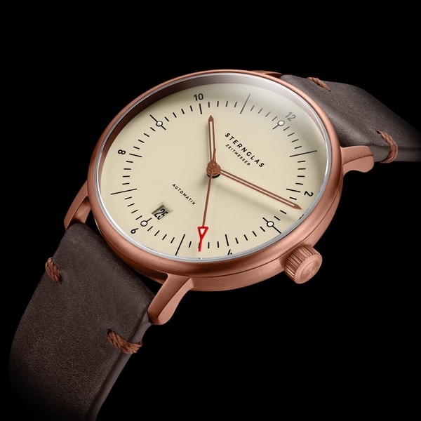 Sternglas Naos Automatik Alabaster Bronze S02-NA42-VI17 - 38mm