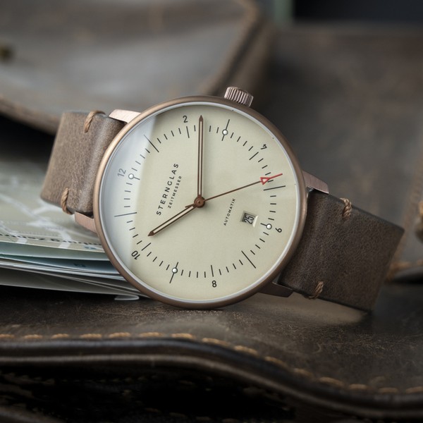 Sternglas Naos XL Automatik Alabaster Bronze S02-NX42-VI17 - 42mm
