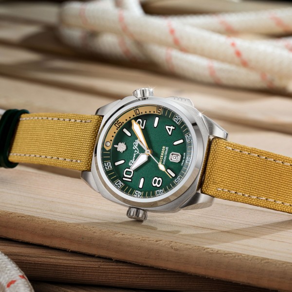 Cuervo y Sobrinos Buceador Caribe 2860.1V - 43 x 43mm