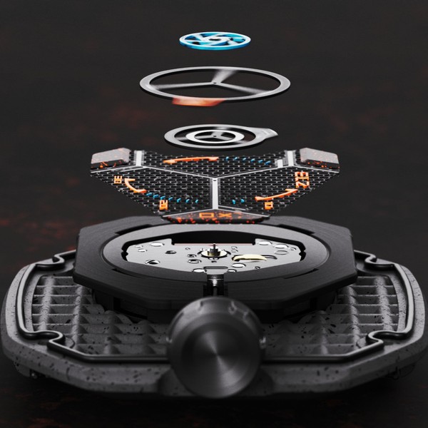 The Electricianz The Lunar Edition ZZ-D2C/01-CRG - 44.5mm