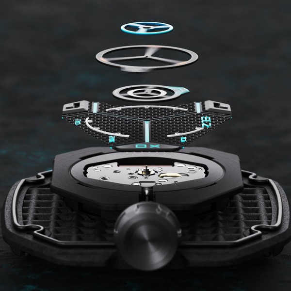 The Electricianz The Shadow Edition ZZ-D2C/02-CRD - 44.5mm