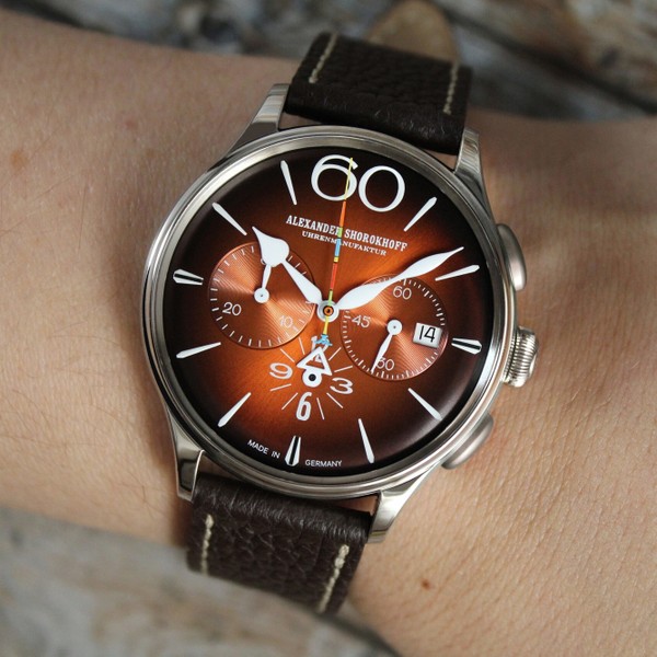 Alexander Shorokhoff Happy Second Orange AS.HS-07 - 42mm