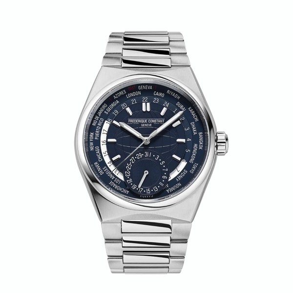 Frederique Constant Highlife Worldtimer Manufacture FC-718N4NH6B - 41mm