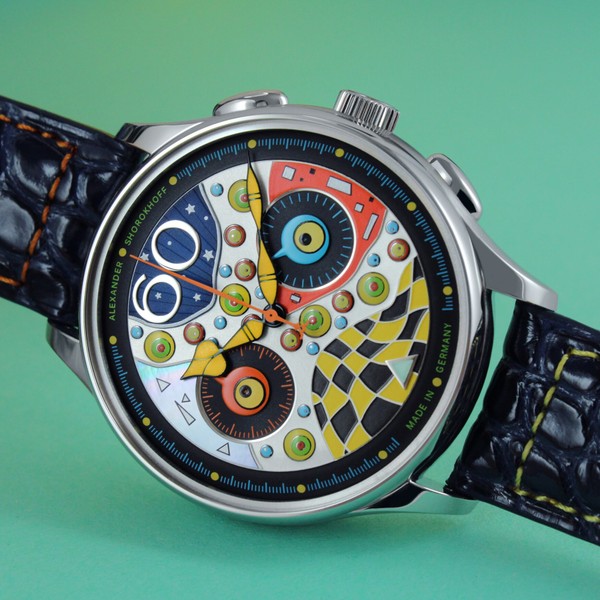 Alexander Shorokhoff Crazy Eyes Chrono AS.LCD-CRS03-A - 42mm