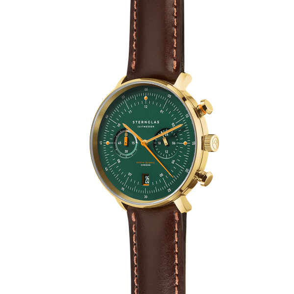 Sternglas Hamburg Chrono Edition Vintage S01-HCV22-BR01 - 42mm