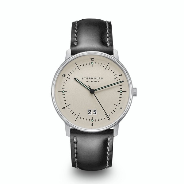 Sternglas Naos Big Date Alabaster S01-NAG26-BR02 - 38mm